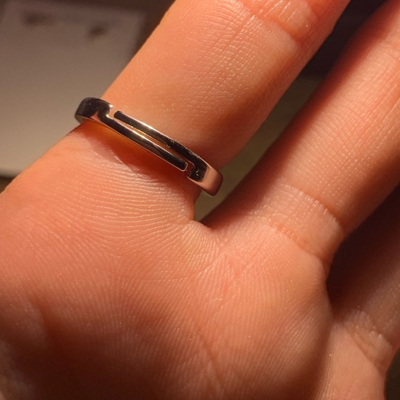 Cute Silver rhinestone ring - Picture 4 of 4